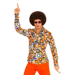 70-tals Herrskjorta Bubbles - Small/Medium