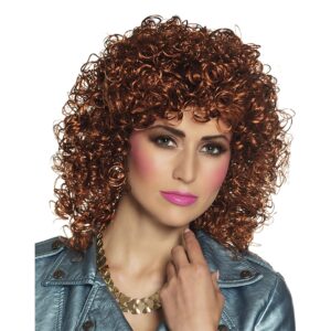 80-tals Club Brun Peruk - One size