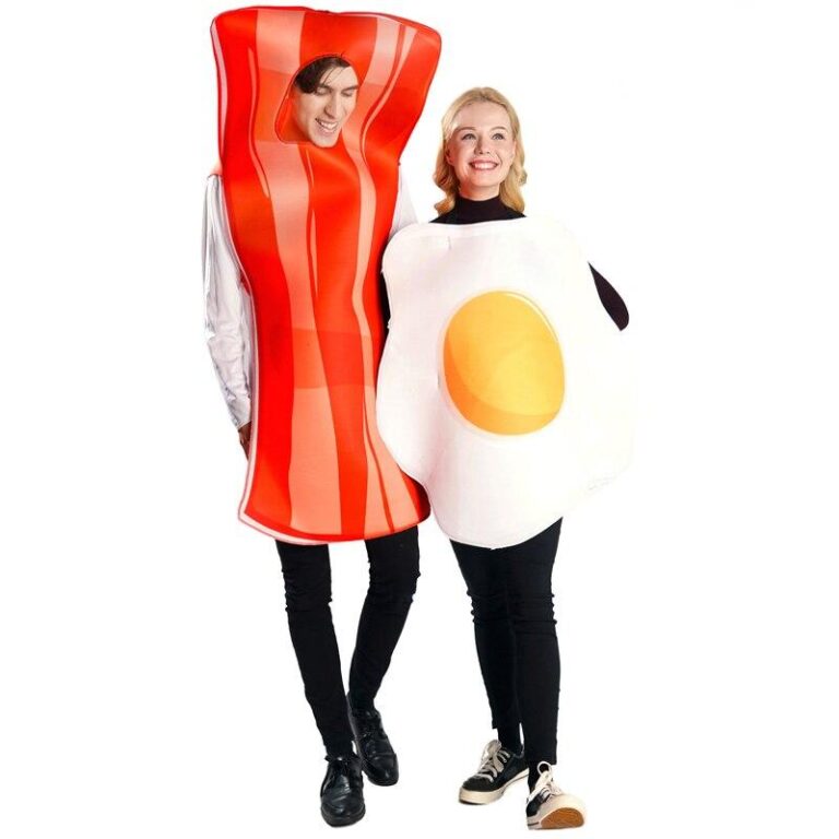 Ägg och Bacon Maskeraddräkter