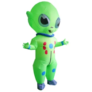Alien Dräkt Uppblåsbar