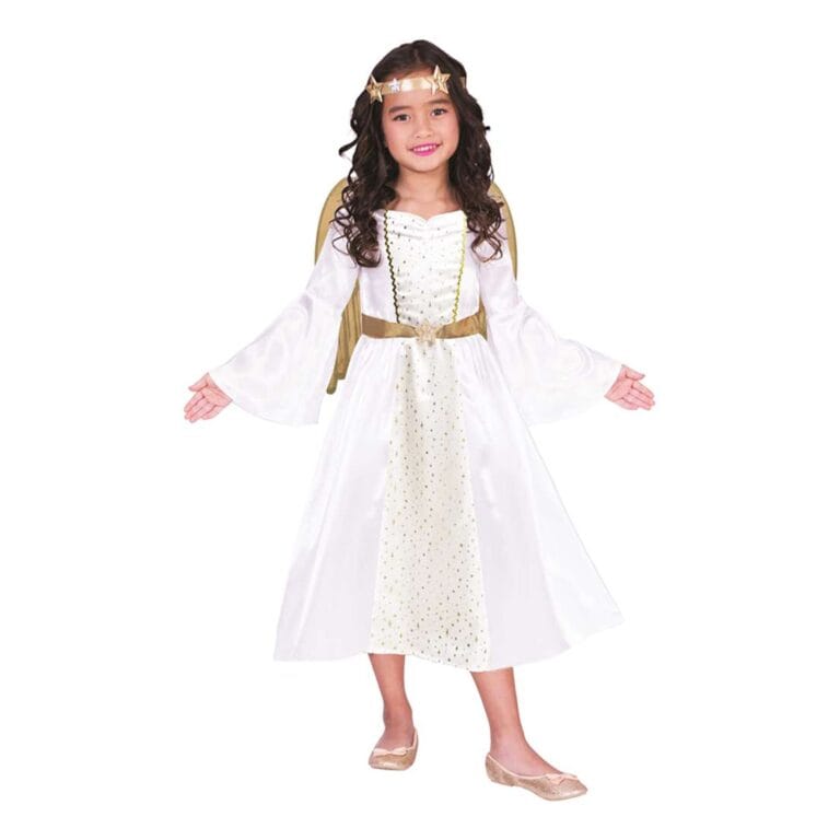 Ängel Barn Maskeraddräkt - Medium