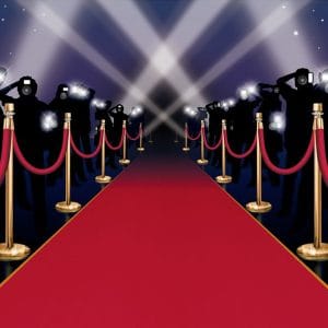 Backdrop Röda Mattan