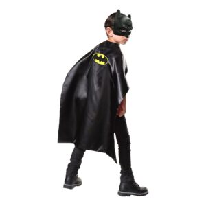 Batman Cape & Mask Barn Maskeradkit - One size