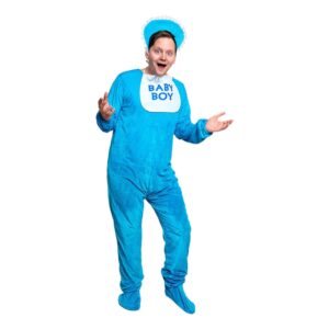 Big Baby Blå Maskeraddräkt - Small/Medium