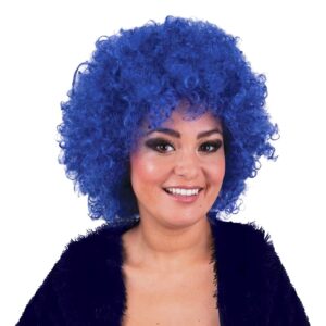 Blå Afroperuk - One size