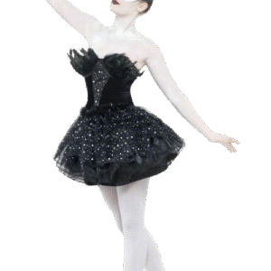 Black Swan Balettklänning Maskeraddräkt L