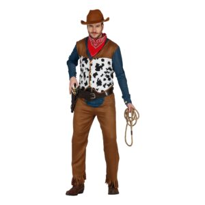 Cowboy Maskeraddräkt - Medium