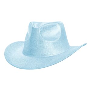 Cowboyhatt Skimrande Blå - One size