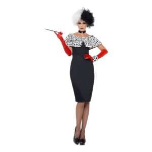 Cruella De Vil Budget Maskeraddräkt - Medium