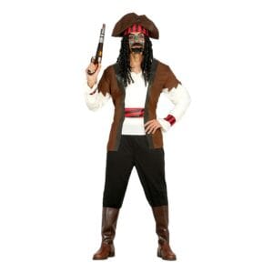 De Sju Haven Pirat Herr Maskeraddräkt - Large