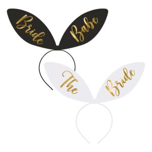 Diadem Kaninöron Bride To Be Squad - 6-pack