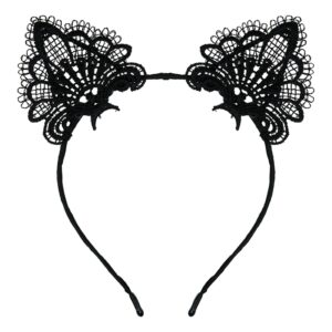 Diadem med Öron Spets