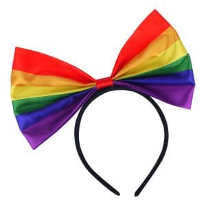 Diadem med Rosett Pride - One size