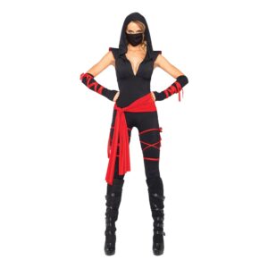 Dödlig Ninja Deluxe Maskeraddräkt - Medium