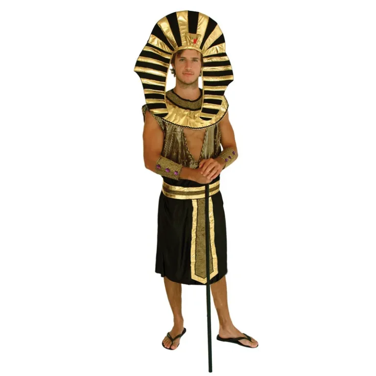 Egyptisk Kung Maskeraddräkt
