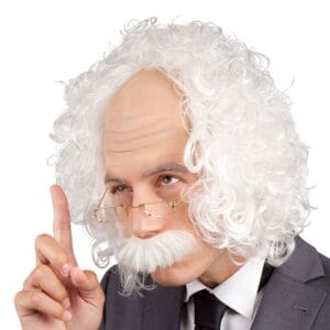 Einstein Perukset - One size