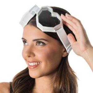 Festivalglasögon Hjärtformade Vita