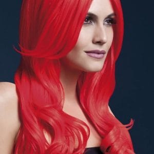 Fever Khloe Wig Neon Red Peruk
