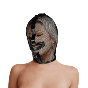 Fishnet Mask - Svart