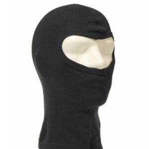Fostex Balaclava 1-hål i bomull Svart