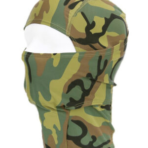 Fostex Balaclava Ninja Thin Brun, Grön