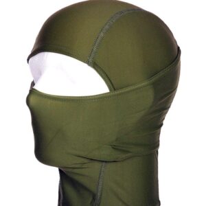 Fostex Balaclava Ninja Thin Oliv, Grön