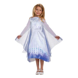 Frozen Snödrottning Elsa Barn Maskeraddräkt - Large