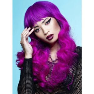 Fuchsia Passion™ Siren™ Peruk Lila