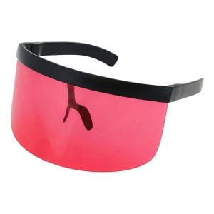 Futuristiska Glasögon - Röd