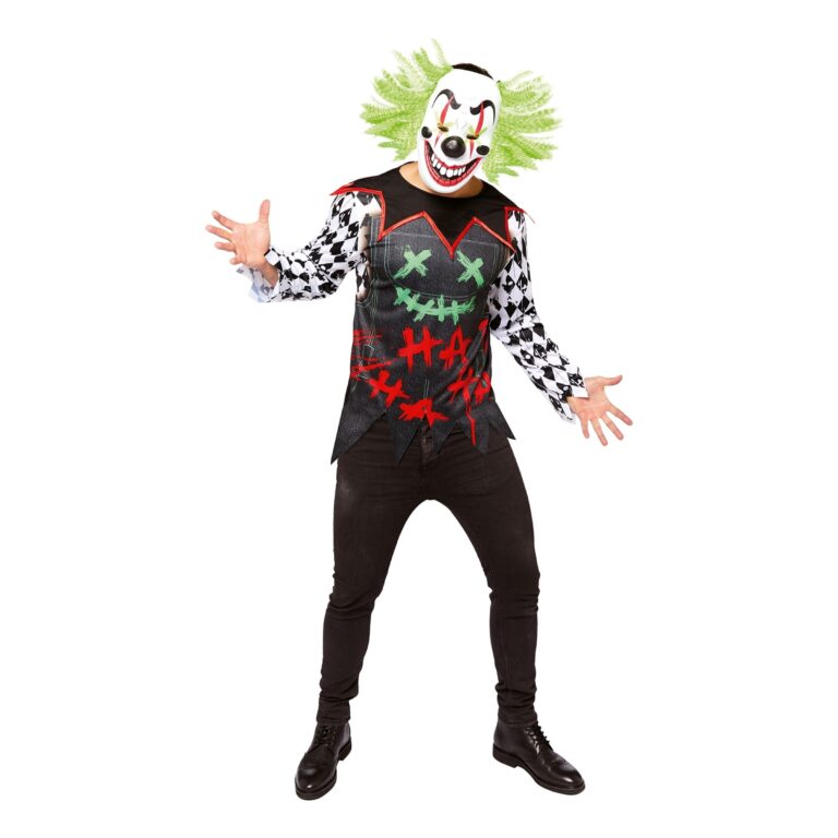 Galen Joker Maskeraddräkt - Plus size