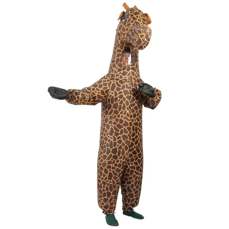 Giraffdräkt Uppblåsbar - Cosplay