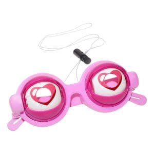 Glasögon Crazy Eyes - Rosa