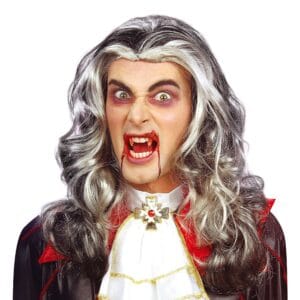 Grå Vampyrperuk - One size