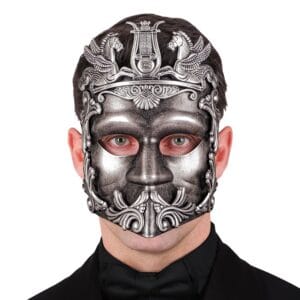 Grekisk Mask Silver - One size