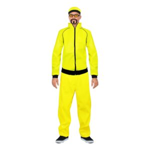 Gul Rappare Träningsoverall Maskeraddräkt - Medium