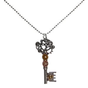 Halsband Steampunk Nyckel