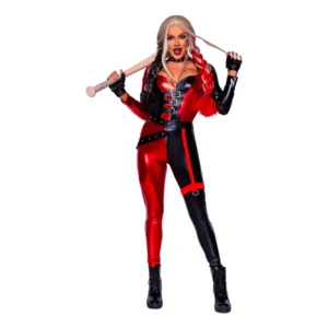 Harley Catsuit Deluxe Maskeraddräkt - Large