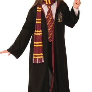 Harry Potter Gryffindor Dräkt med trollstav, halsduk och slips 4-10 år