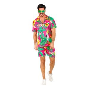 Hawaiidräkt Rosa - XX-Large