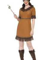 Indianjungfru-dräkt S