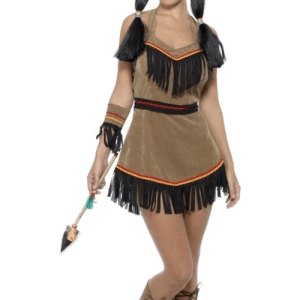 Indianklänning Maskeraddräkt S