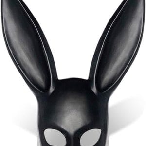 IntoYou Allicia Bunny Mask Black Kaninöron