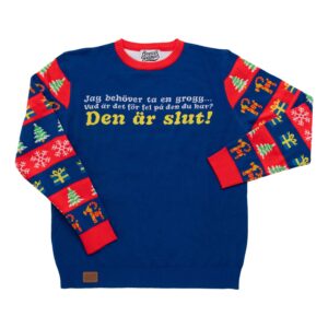 Jultröja Jag Behöver Ta En Grogg - X-Large