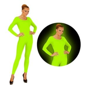 Jumpsuit UV Neon Grön - Small/Medium