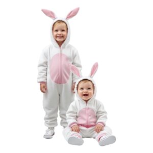 Kanin Jumpsuit Barn Maskeraddräkt - X-Small