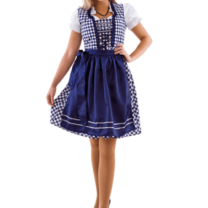 Klänning Oktoberfest Deluxe Blå S