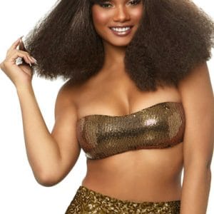 Leg Avenue Diva Disco Wig Brown Peruk