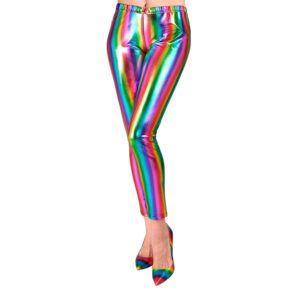 Leggings Regnbågsfärgade - Small/Medium