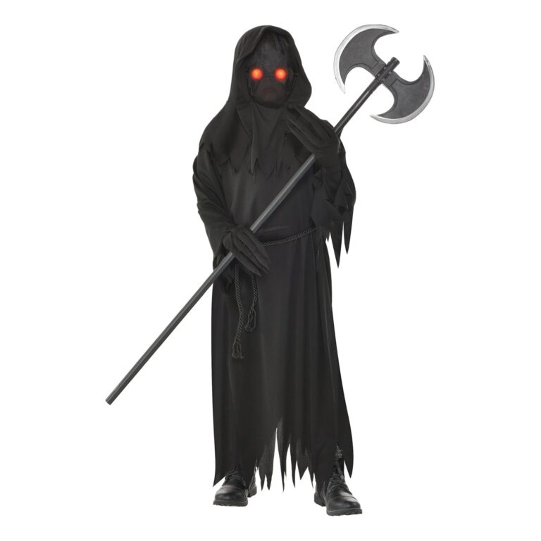 Liemannen med LED Ögon Barn Maskeraddräkt - XX-Large