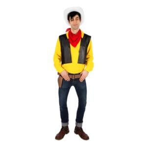 Lucky Luke Cowboy Maskeraddräkt - Small